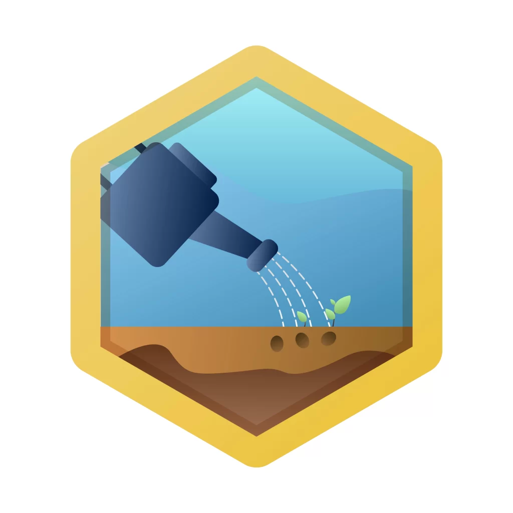 badge_wateringcan on the seed spout-app-icon-design